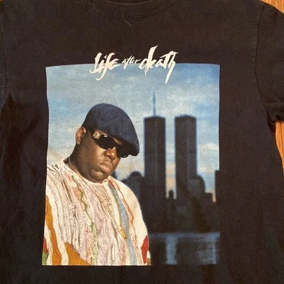 The Notorious B.I.G. Life After Death Tee Shirt Short Sleeves Black S - Picture 2 of 5